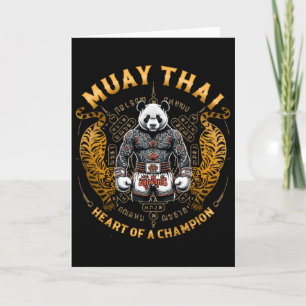Heart Of A Champion - Kickboxing And Muay Thai Pan Card