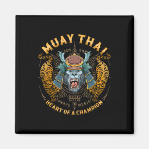 Heart Of A Champion - Kickboxing And Muay Thai Sam Magnet