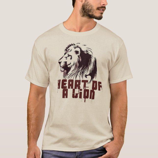 Heart Of a Lion T-Shirt (Front)