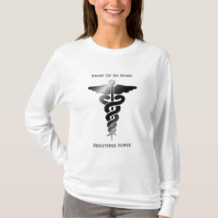Heart Of An Angel: Registered Nurse T-Shirt