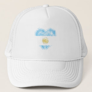 Heart of Argentina Trucker Hat