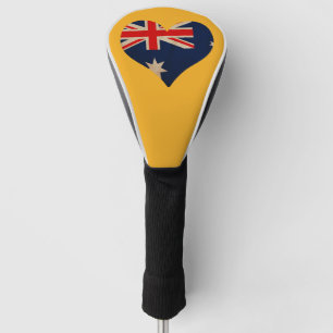 Heart of Australia Golf Head Cover