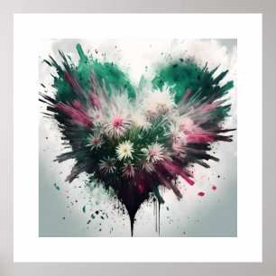 Heart of Blossoms Poster