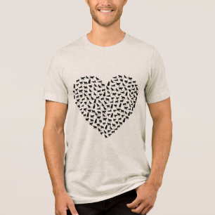 heart of cats tee shirt
