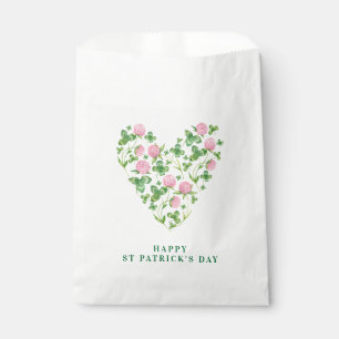 Heart of Clover St Patrick's Day Favour Bags