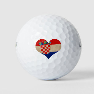 Heart of Croatia Golf Balls