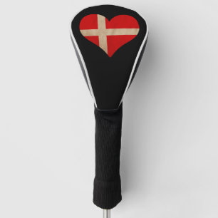 Heart of Denmark Golf Head Cover