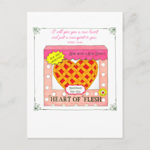 Heart of Flesh Bakery Valentine's Day Postcard