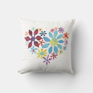 Heart of Flowers Cushion