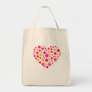 Heart of flowers - Lovely Gift For Flowers Lovers Tote Bag