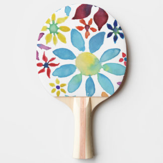 Heart of Flowers Ping Pong Paddle