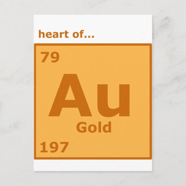 Heart of Gold Postcard (Front)