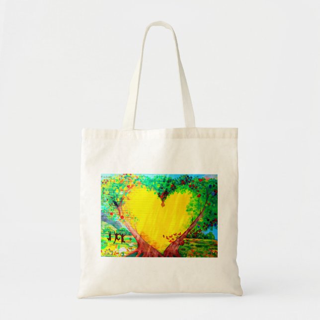 heart of gold tote bag (Front)