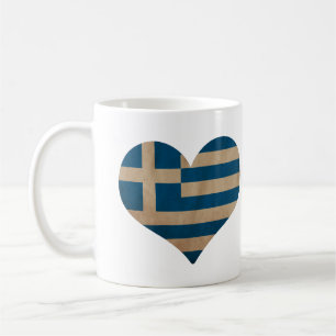 Heart of Greece Coffee Mug