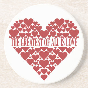 Heart of Hearts custom coaster