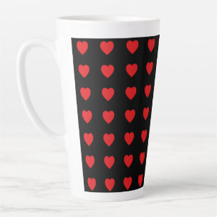 Heart of Hearts Latte Mug; Large/Small Available Mug