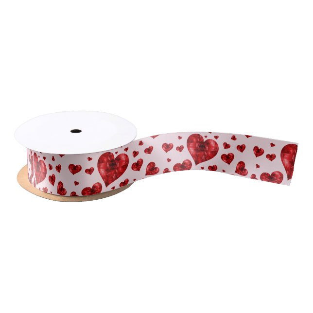heart of hearts ribbon satin ribbon (Spool)