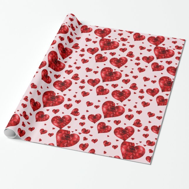 heart of hearts wrapping paper (Unrolled)