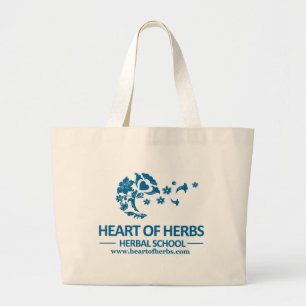 Heart of Herbs Herbal School Jumbo Tote
