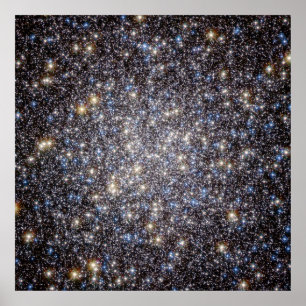 Heart Of Hercules Globular Cluster Poster