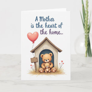 Heart Of Home Mothers Day Card
