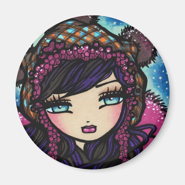 "Heart of Ice" Fairy Magnet (Front)