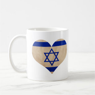 Heart of Israel Coffee Mug
