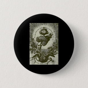 Heart Of Jesus Chalice And Sacred Antique Catholic 6 Cm Round Badge