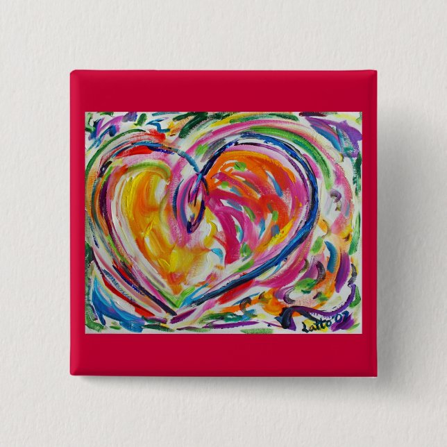 Heart of Joy Button (Front)