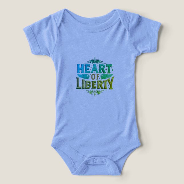 Heart of Liberty  T-Shirt (Design Front)