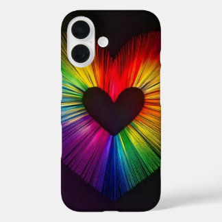 Heart of love iPhone 16 case