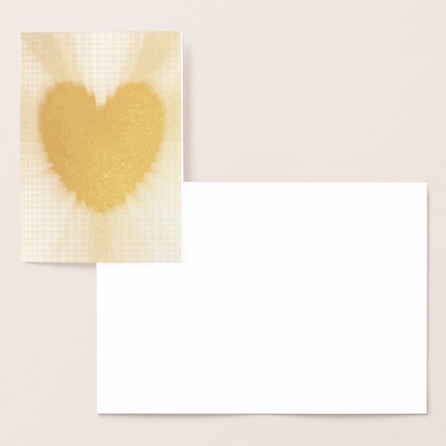 Heart of love foil card (Display)