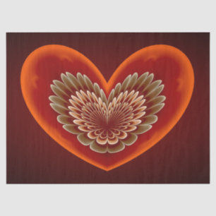 heart of love tissue paper