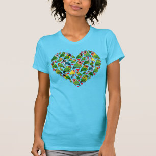 Heart of Lovebirds T-Shirt