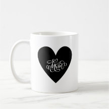 Heart of Mum Mug – Elegant & Loving