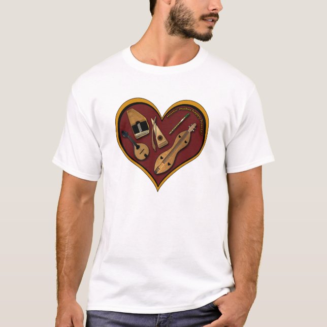 Heart of Music T-Shirt (Front)