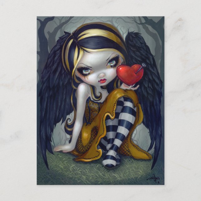 "Heart of Nails" Postcard (Front)