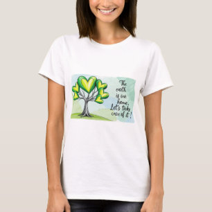 Heart of Nature - Let's Protect Our World! T-Shirt