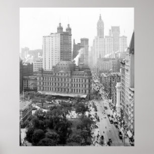 Heart of New York City: 1908 Poster