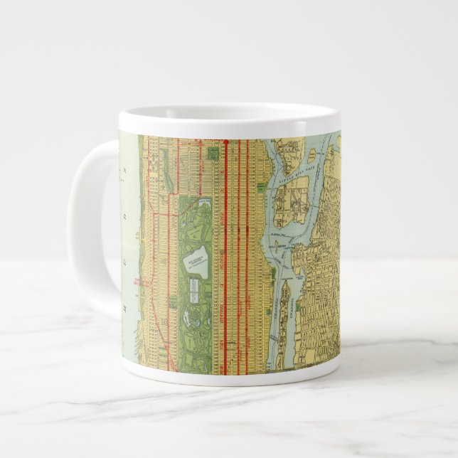 Heart of New York Large Coffee Mug (Front Left)