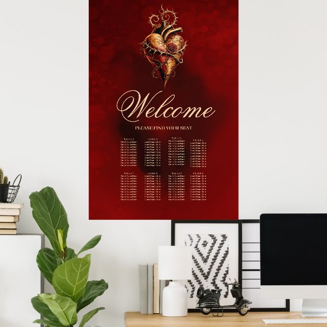 Heart of passion romance and love.  poster (Home Office)
