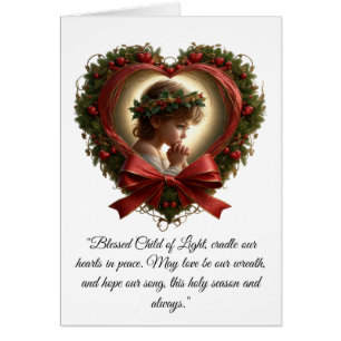 Heart of Prayer, Crown of Holly Card