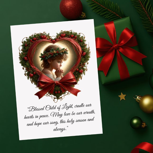 Heart of Prayer, Crown of Holly Card (Creator Uploaded)