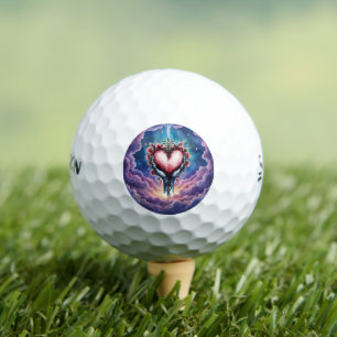 Heart of Quiet Magic Golf Balls