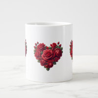 Heart of Roses - Romantic Floral Art