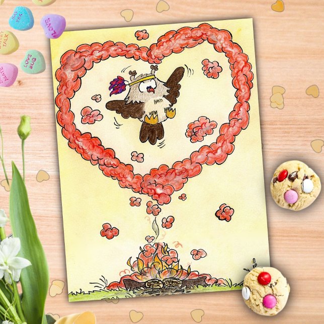 HEART OF SMOKE postcard by Nicole Janes (Creator Uploaded)