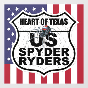 Heart Of Texas Chapter - Decal Flag & Logo