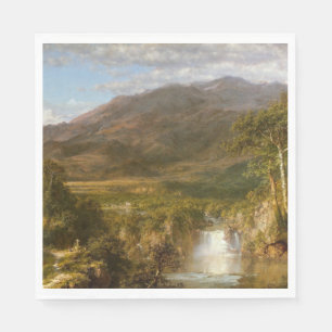 Heart of the Andes (South American Landscape) Napkin