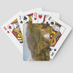 Heart of the Andes (South American Landscape) Playing Cards