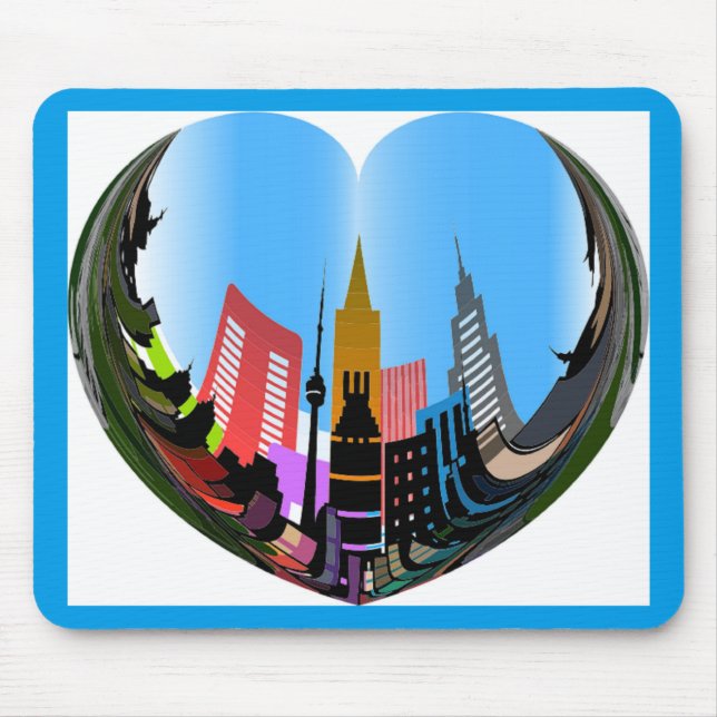 HEART OF THE CITY MOUSE PAD (Front)